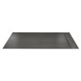 Поддон каменный 120*90*3 см, структура Ardesia, black