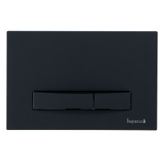 IMPRESE i7114, клавиша смыва, черный soft-touch, пластик