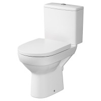 CITY CLEAN ON 010 унитаз напольный, в комплекте с бачком 3/5, с сиденьем дюропласт, с системой плавного опускания