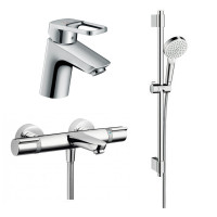 LOGIS LOOP душевой набор с термостатом (71153000+15348000+ 27353400)