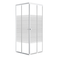 VELUM душ кабина 90*90*180 см, квадратная, стекло 