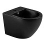LESNA BLACK биде подвесное 49,5*37*32,5 см, черное матовое