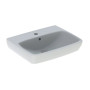SELNOVA Square умывальник 55*44см, с отверстием под смеситель в центре, перелив видимый