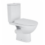 STATUS унитаз-компакт напольный, косой выпуск, смывной бачок 3/6 л, нижний подвод, сиденье с крышкой Duroplast Soft close Click2Clean