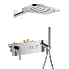 SMART CLICK система душевая скрытого монтажа (ZMK101901203 + ZMK101901101(NO:1-2) + ZMK101901101(NO:2-2)), хром