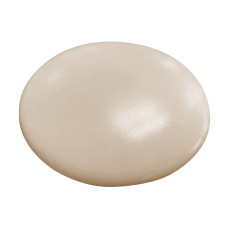 Накладка керамическая на сифон для умывальника, matt ivory