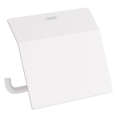 ADDSTORIS держатель туалетной бумаги с крышкой, цвет белый матовый