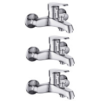 SET1+1=3 WITOW смеситель для ванны, хром, 35 мм, арт. 10080