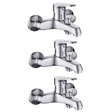 SET1+1=3 WITOW смеситель для ванны, хром, 35 мм, арт. 10080