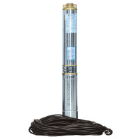 Відцентровий Насос свердловинний 0.37 кВт H 44(33)м Q 100(60)л/хв Ø102мм (кабель 25м) AQUATICA (DONGYIN)