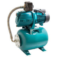 Насосна станція 0.6 кВт Hmax 45м Qmax 45л/хв (самовсас. насос) 24л Leo Aquatica (775383/24)