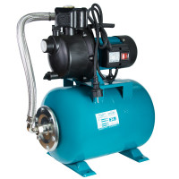 Насосна станція 1.0 кВт Hmax 44м Qmax 73л/хв пластик (самовсмоктуючий насос) 24л Україна Leo Aquatica