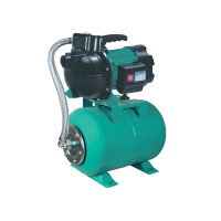 Насосна відцентрова самовсмоктуюча станція 1.0 кВт Hmax 44м Qmax 73л/хв 24л Україна Leo Aquatica (775347/24)