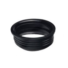 Редукція гумова, 124/110 (чорна)