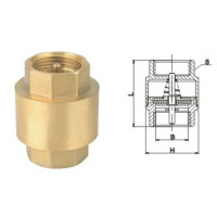 Клапан зворотнього ходу води SOLOMON   лат.шт.3