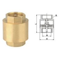 Клапан зворотнього ходу води SOLOMON EUROPA      3/4 
