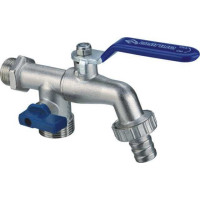 Кран SELBA кульовий для поливу подвійний 1/2