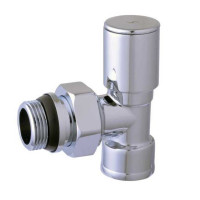 Кран вентильний кутовий з американкою SOLOMON 3/4