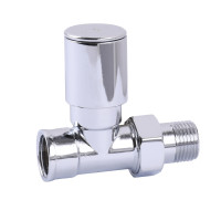 Кран вентильний прямий з американкою SOLOMON 1/2