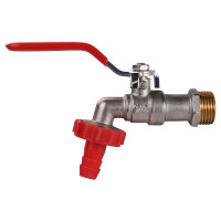 Кран шаровый поливочный 1/2