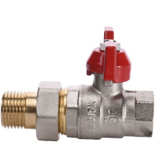 Кран кульовий з американкою SOLOMON 1/2