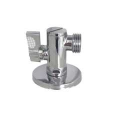 Кран кульовий кутовий з фільтром SOLOMON 1/2