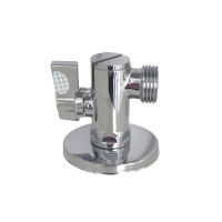 Кран кульовий кутовий з фільтром SOLOMON 1/2