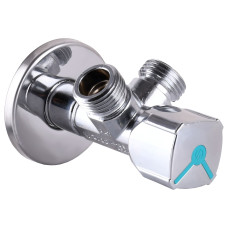 Кран кульовий кутовий подвійний ARCO 1/2