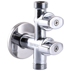 Кран кульовий кутовий подвійний ARCO 1/2