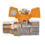Кран шаровый прямой PROFESSIONAL 1/2