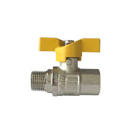 Кран кульовий прямий SELBA     1/2 ЗВ ЖБ SL1508