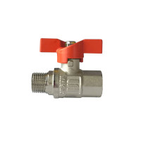 Кран кульовий прямий SELBA     1/2 ЗВ КБ SL1508