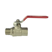 Кран шаровый прямой SELBA 1/2 НВ КР SL1505