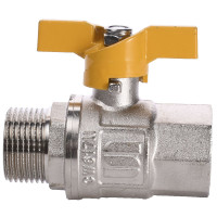 Кран шаровый прямой SELBA 1