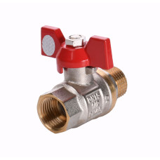 Кран кульовий прямий SOLOMON        1/2