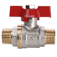 Кран кульовий прямий SOLOMON        1/2