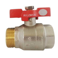Кран кульовий прямий SOLOMON 1