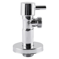 Кран напівобертовий кутовий SOLOMON 1/2