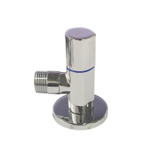 Кран напівобертовий кутовий з цангою 1/2