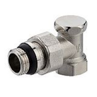 Кран радіаторний кутовий ECO Technology 1/2