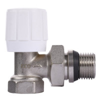 Кран радіаторний кутовий ECO Technology ECO5105 1/2