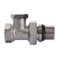 Кран радіаторний прямий ECO Technology ECO5108 1/2