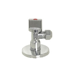 Кран шаровый угловой с цангою SOLOMON 1/2