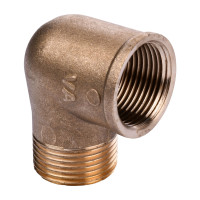 Кутник латунь   3/4 Внутрішня х 3/4 Зовнішня А0120А