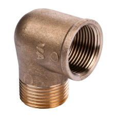 Кутник латунь  1 Внутрішня х 1  Зовнішня А0118А