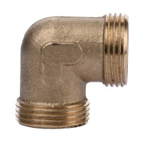 Кутник латунь  1 Зовнішня- Зовнішня 127Б