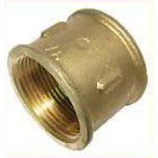 Муфта латунь    1/2 Внутренняя-Внутренняя короткая А0305А