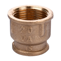 Муфта латунь    3/4 х 1/2 Внутрішня-Внутрішня А0306А