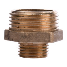 Ніпель латунь   1 х 1/2 Зовнішня-Зовнішня А0513А