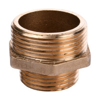 Ніпель латунь  1 1/4 х 1 Зовнішня-Зовнішня А0594А